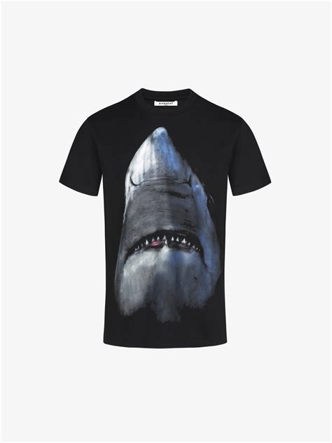 givenchy mens shark t shirt|Givenchy bear t shirt.